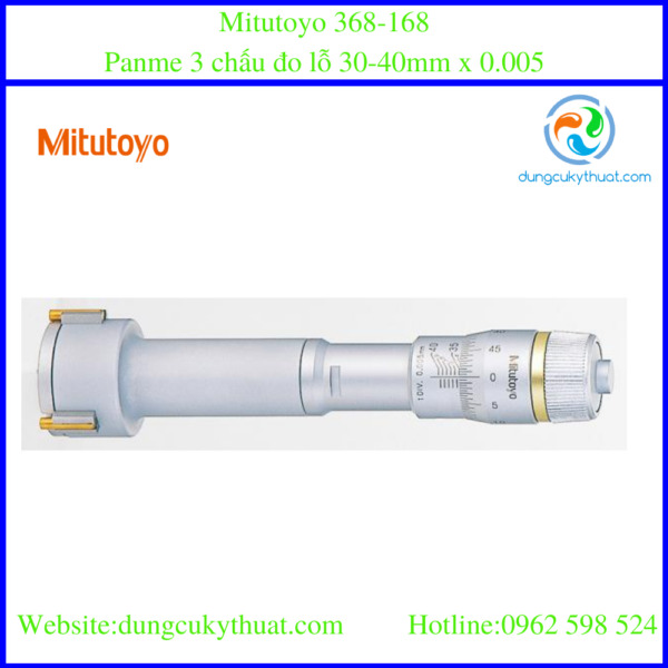 Thước đo lỗ 3 chấu Mitutoyo 368-168 (30-40mm)