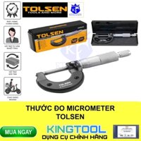 THƯỚC ĐO MICROMETER  35055 TOLSEN - HÀNG CHÍNH HÃNG