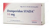 Thuốc Domperidon 10mg Stada điều trị triệu chứng nôn, buồn nôn (10 vỉ x 10 viên)