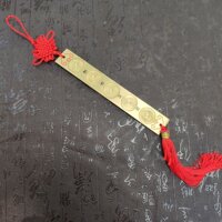 Thước Đồng Có Dây Treo Phong Thuỷ Giải Hạn - ngũ đế