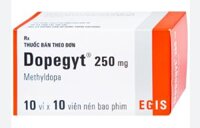 Thuốc Dopegyt 250mg (Methyldopa) Egis Pharma Hungary – Điều trị tăng huyết áp (Hộp 10 vỉ x 10 viên)