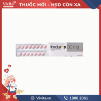 Thuốc dự phòng đau thắt ngực Imdur 30mg | Hộp 30 viên