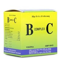 Thuốc dự phòng thiếu các Vitamin nhóm B và Vitamin C B complex C (10 vỉ x 10 viên/hộp)