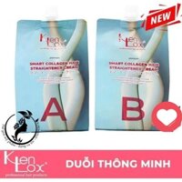 Thuốc Duỗi Thông Minh Collagen KENLOX Straightener Cream 1000ml x2
