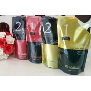 Thuốc duỗi tóc cao cấp siêu bóng mượt Collagen LaBios 400ml