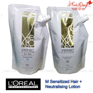 Bộ 2 thuốc duỗi tóc L’oreal X-tenso 400mlx2