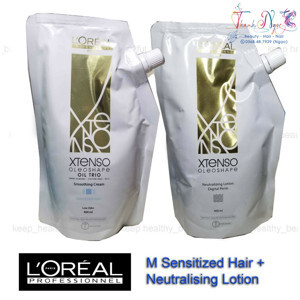 Bộ 2 thuốc duỗi tóc L’oreal X-tenso 400mlx2