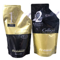 Thuốc duỗi tóc cao cấp Collagen Labios Nhật Bản siêu bóng mượt 400mlx2