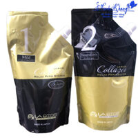 Thuốc duỗi tóc cao cấp Collagen Labios Nhật Bản siêu bóng mượt 400mlx2 - MK