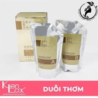 Thuốc duỗi tóc ,Ép Tóc KENLOX thơm mùi cafe Macadamia 1000ml x2 , siêu bóng , thẳng tóc