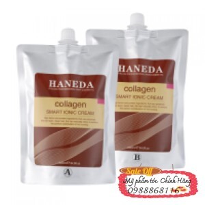 Thuốc duỗi tóc Haneda Collagen Smart Ionic Cream - 1000mlx2