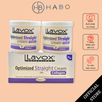 Thuốc duỗi tóc Lavox collagen tím, thuốc duỗi tóc chuyên nghiệp Collagen Lavox tím, thuốc duỗi Lavox