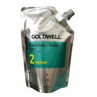 Thuốc duỗi uốn tóc Goldwell SS Agen1 Medium (2) Tóc Trung Bình 400ml (ĐỨC) - TÚI
