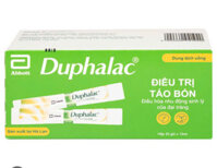 Thuốc Duphalac Abbott (Lactulose) – Hỗ trợ điều trị táo bón, bệnh lý não do gan (Hộp 20 gói x 15ml)