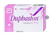 Thuốc Duphaston Abbott (Dydrogesterone) điều hòa kinh nguyệt, giảm đau bụng kinh (20 viên)
