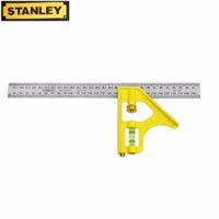 Thước Ê-ke mộc thủy cán sắt STANLEY 46-028 (300 mm-12 inch)