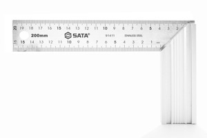 Thước Ê ke vuông 20cm/8 in Sata 91411