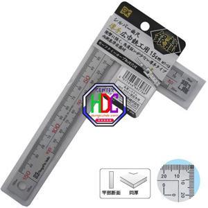 Thước eke vuông Niigata MT-15 - 15 x 5cm