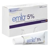 Thuốc Emla LIDOCAIN 5% Aspen gây tê bề mặt da (5 tuýp x 5g)