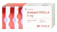 Thuốc Enalapril Stella 5mg điều trị tăng huyết áp, suy tim sung huyết (3 vỉ x 10 viên)