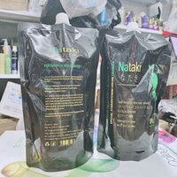 Thuốc Ép Duỗi Tóc Collagen Nataki Phục Hồi Cao Cấp 900mlx2