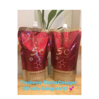 Thuốc Ép Duỗi Tóc Thơm 5C Colagen Makayry 1000ml x2