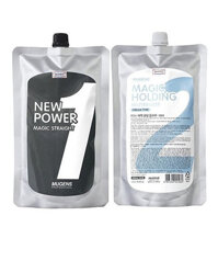 Thuốc ép thẳng tóc Welcos Mugens Power Magic Straight – 500ml, cho tóc khỏe và tóc thường