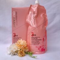 Thuốc Ép Tóc Hoa Anh Đào Ép 1 Lần Không Cần Dập Ép Tóc Thẳng 3 in1 UOJIASHI Túi 900ml