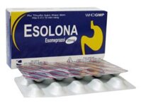 Thuốc Esolona 20mg (Esomeprazole) TW3/16 – Điều trị viêm loét dạ dày, tá tràng (Hộp 5 vỉ x 10 viên)