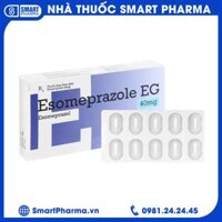 Thuốc Esomeprazole EG 40mg điều trị ngược dạ dày, thực quản (20 viên)