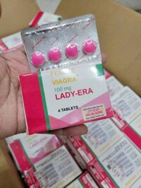 Thuốc Female Viagra LADY-ERA 100mg hộp 4 viên