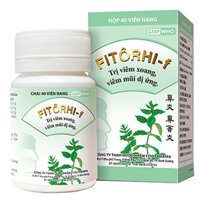 Thuốc Fitôrhi- F, trị viêm xoang, viêm mũi dị ứng, mũi chảy nước