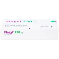 Thuốc Flagyl Metronidazole 250mg Sanofi điều trị nhiễm khuẩn (2 vỉ x 10 viên)