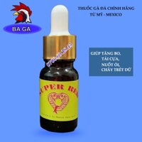 Thuốc gà đá SUPER RED 1cc Giúp tăng bo, tải cựa, nuốt ói - Hàng Mexico Loại Nhỏ