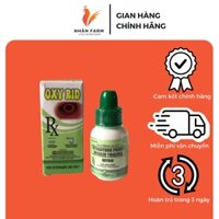 Thuốc gà đá, thuốc gà chọi OXY RID trị bọt mắt, sâu mắt, dem mắt cho gà đá lọ 5ml