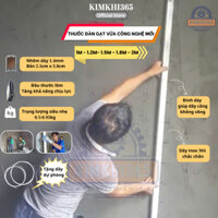 THƯỚC GẠT VỮA, THƯỚC DÂY GẠT VỮA HỆ NHÔM DÀY, CHUẨN DÀI 1M-1,2M-1,5M-1,8M-2M (TẶNG DÂY DỰ PHÒNG)