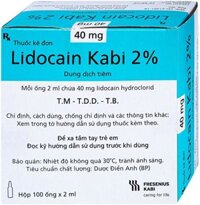 Thuốc Gây Tê Lidocain Kabi 2% – Hiệu Quả, An Toàn, Giá Tốt Tại ThuocTotGiaSi.com
