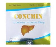 Thuốc giải độc gan  Concmin 500mg ( 12 vỉ x 5 viên )