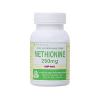 Thuốc giải độc paracetamol Methionine Mekophar 250mg | Chai 100 viên