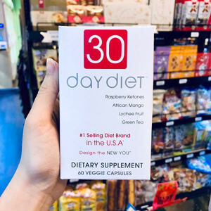 Viên uống giảm cân 30 Day Diet Creative BioScience - 60 viên