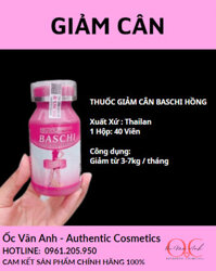 THUỐC GIẢM CÂN BASCHI HỒNG THÁI LAN