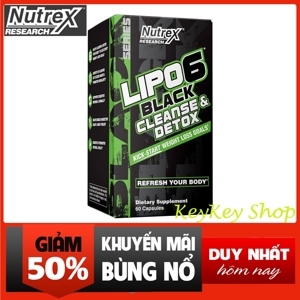 Thuốc giảm cân Lipo 6 Black