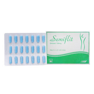 Thuốc giảm cân Semiflit 120mg PMP hộp 42 viên