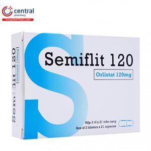 Thuốc giảm cân Semiflit 120mg PMP hộp 42 viên