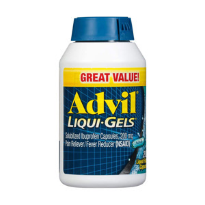 Thuốc giảm đau Advil Liqui Gels - 2 x 120 viên