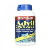 Thuốc giảm đau Advil Liqui Gels 200mg, Chai 200 viên