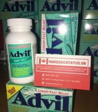 Thuốc giảm đau Advil Liqui Gels( 80 viên)(115 viê)n của canada
