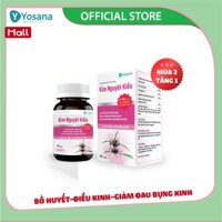 Thuốc giảm đau bụng kinh, điều hòa kinh nguyệt, cân bằng nội tiết tố nữ KIM NGUYỆT KIỀU lọ 40v