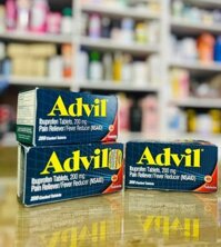 Thuốc giảm đau hạ sốt Advil của Mỹ 200mg – viên nén 300 viên