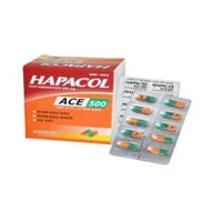 Thuốc giảm đau, hạ sốt Hapacol ACE 500 | Hộp 100 viên